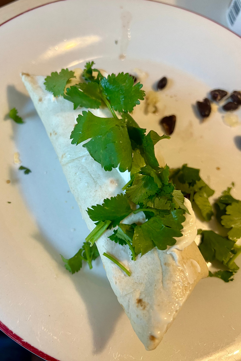 Chicken Enchiladas with Green Salsa