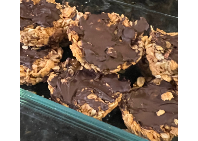 Healthy Peanut Butter Rice Crispy Treats (No Marshmallows!)