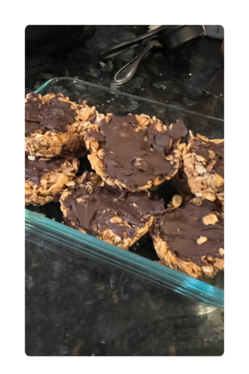 Healthy Peanut Butter Rice Crispy Treats (No Marshmallows!)